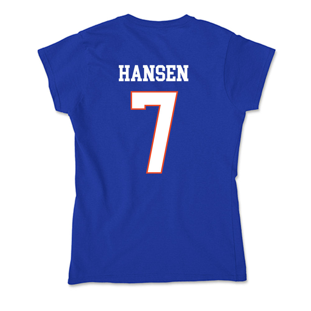 Boise State - NCAA Women's Volleyball : Amelia Hansen - Soft Style Women’s T-Shirt-1