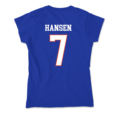 Boise State - NCAA Women's Volleyball : Amelia Hansen - Soft Style Women’s T-Shirt-1