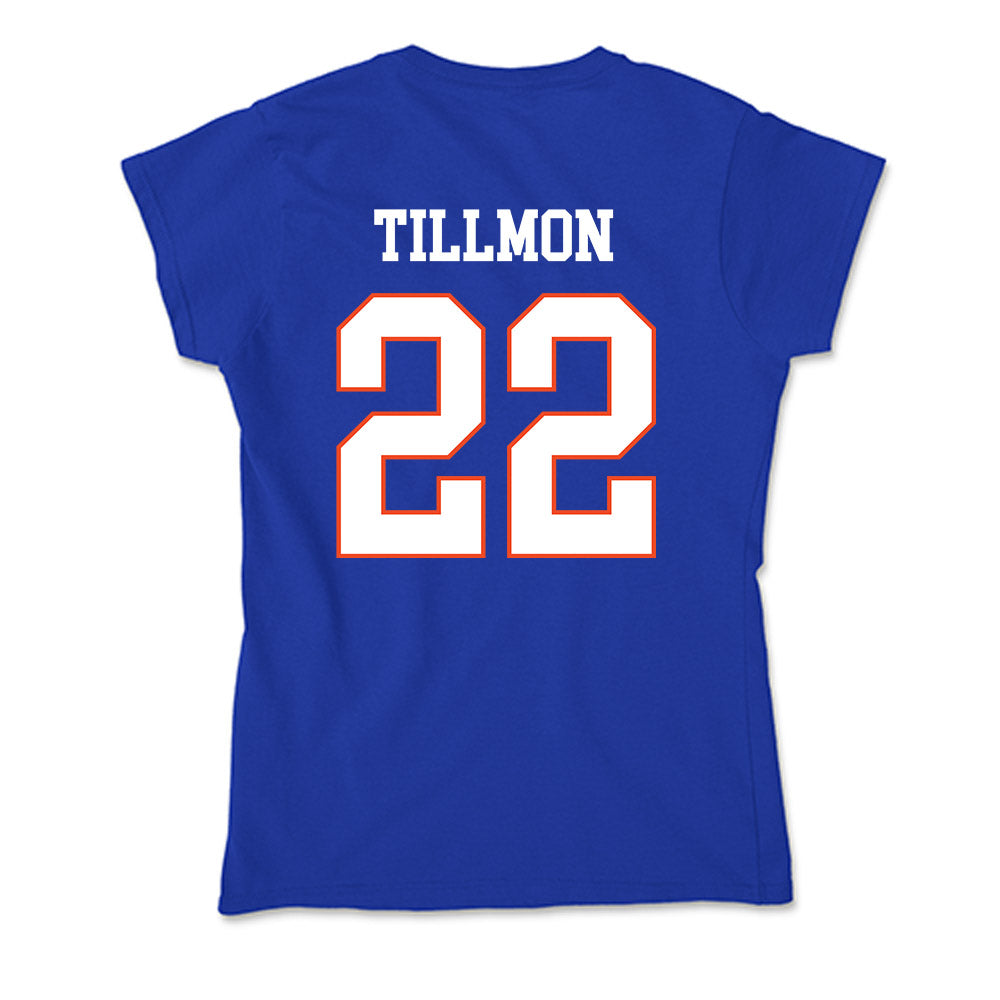 Boise State - NCAA Football : Roman Tillmon - Soft Style Women’s T-Shirt-1