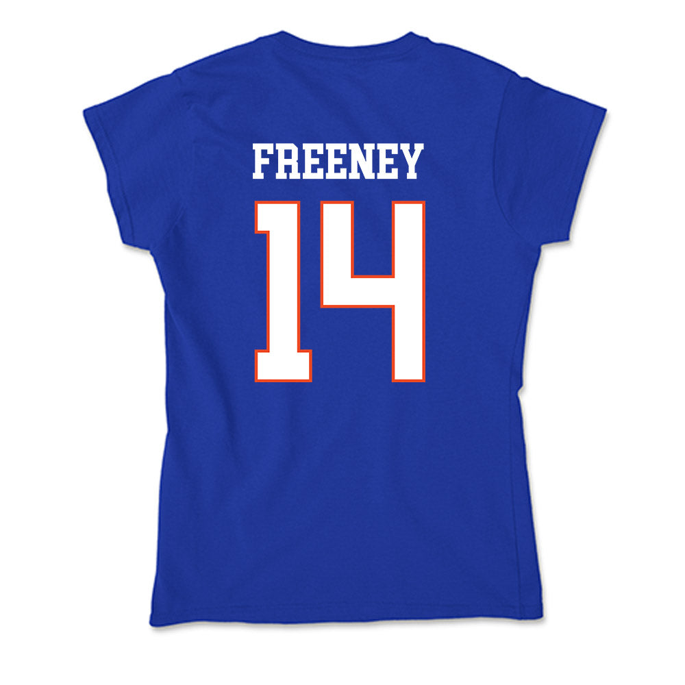 Boise State - NCAA Football : Demetrius Freeney - Soft Style Women’s T-Shirt-1