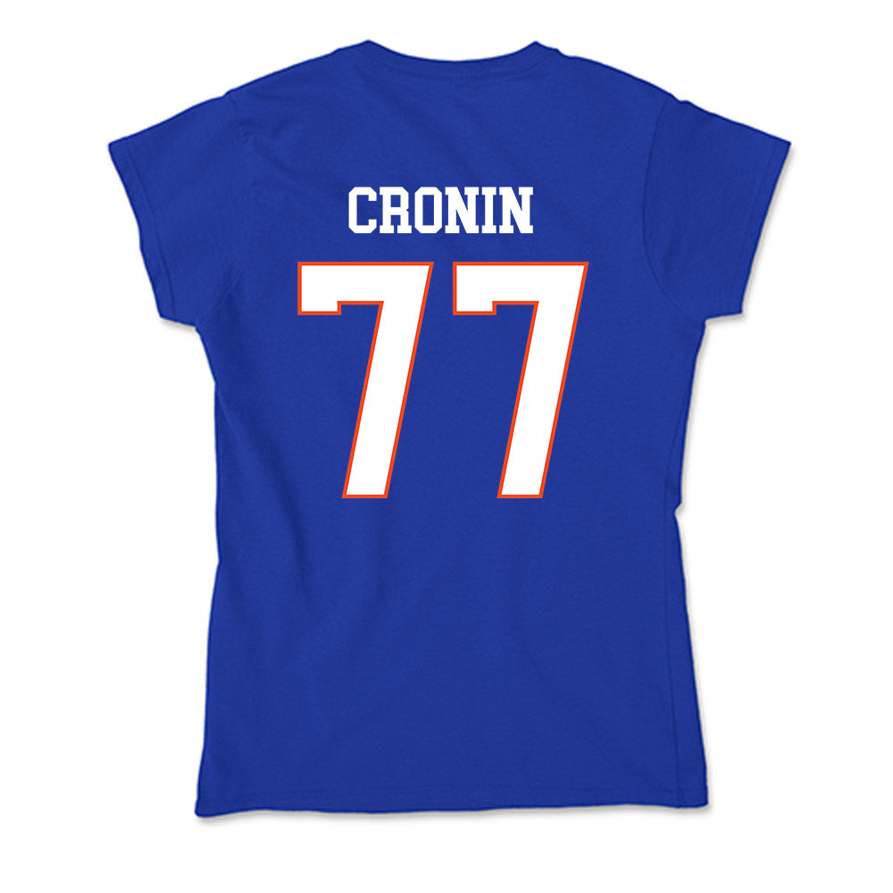 Boise State - NCAA Football : Kole Cronin - Soft Style Women’s T-Shirt-1
