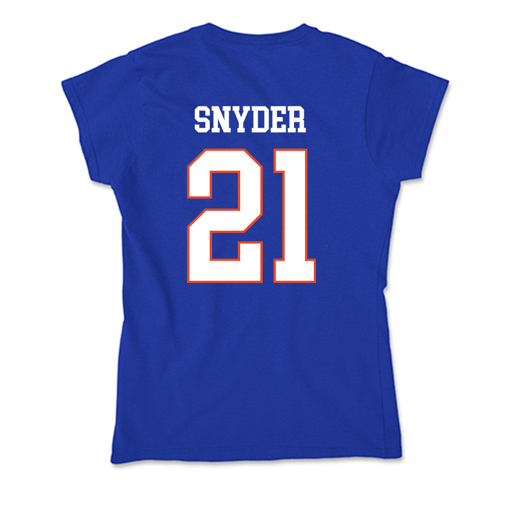 Boise State - NCAA Women's Volleyball : Sadie Snyder - Soft Style Women’s T-Shirt-1