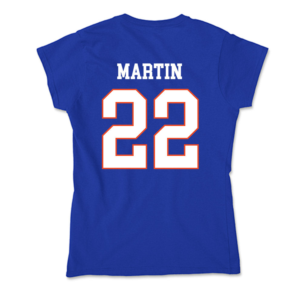 Boise State - NCAA Football : Chase Martin - Soft Style Women’s T-Shirt-1