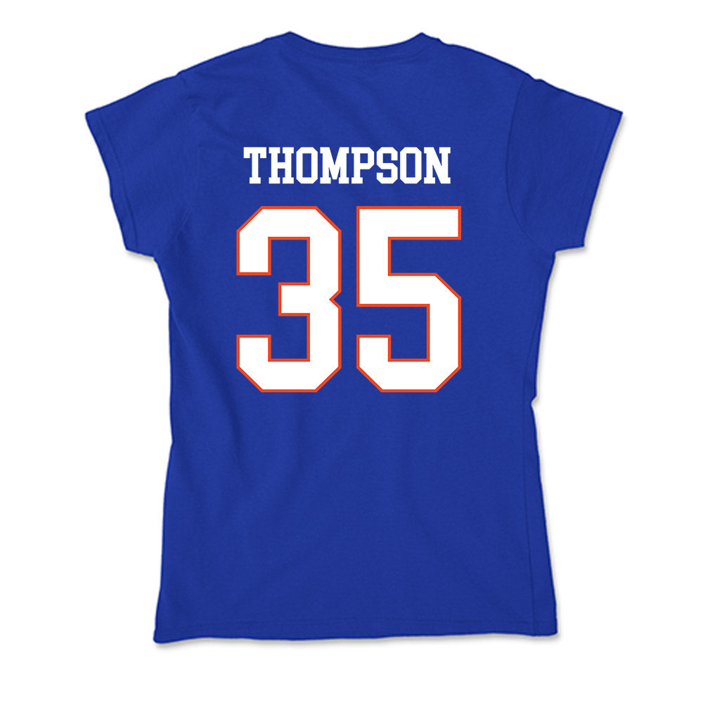 Boise State - NCAA Women's Basketball : Keirra Thompson - Soft Style Women’s T-Shirt-1