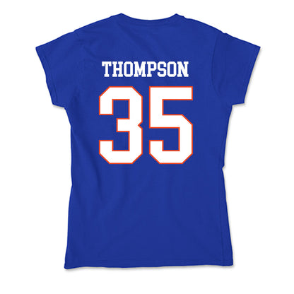 Boise State - NCAA Women's Basketball : Keirra Thompson - Soft Style Women’s T-Shirt-1