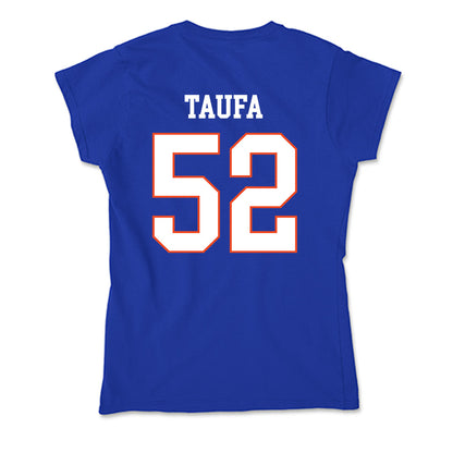 Boise State - NCAA Football : Stewart Taufa - Soft Style Women’s T-Shirt-1