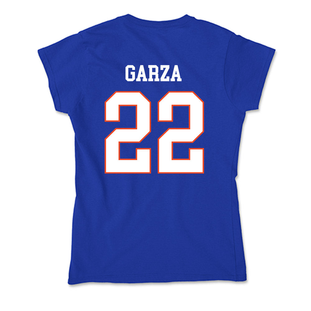 Boise State - NCAA Women's Basketball : Kennasyn Garza - Soft Style Women’s T-Shirt-1