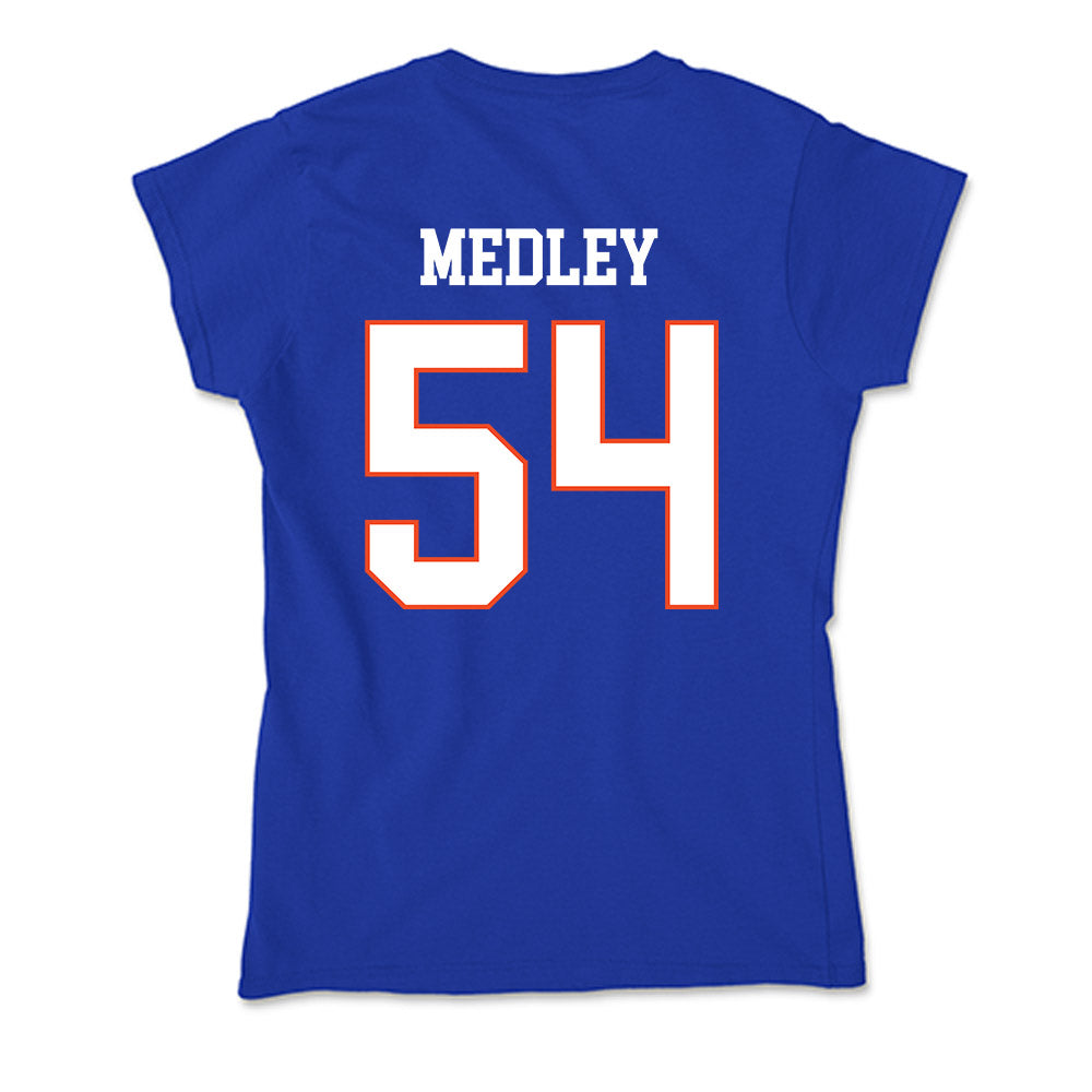 Boise State - NCAA Football : Adonte Medley - Soft Style Women’s T-Shirt-1