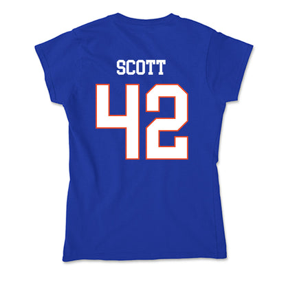 Boise State - NCAA Football : Bradan Scott - Soft Style Women’s T-Shirt-1