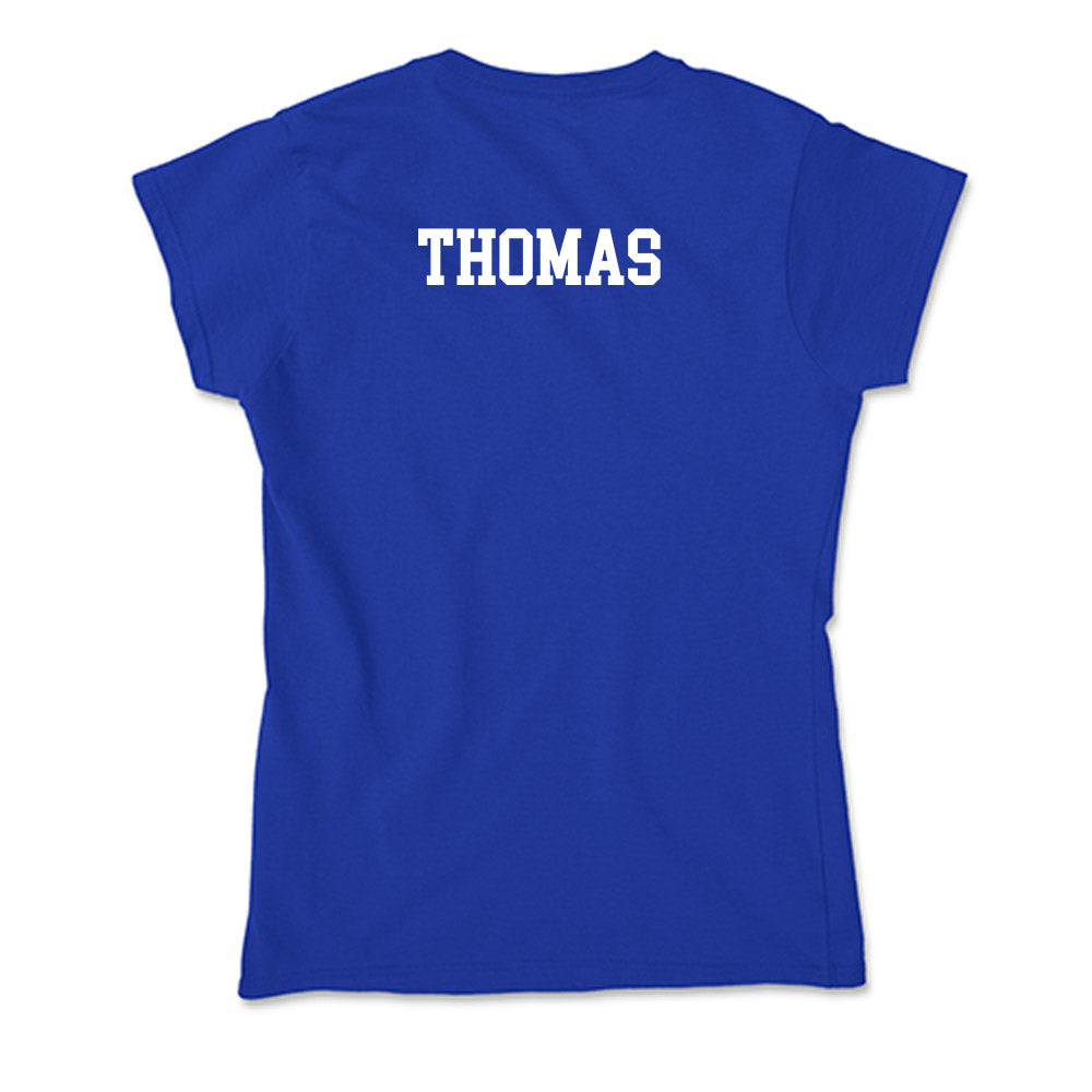 Boise State - NCAA Men's Golf : Harry Thomas - Soft Style Women’s T-Shirt-1