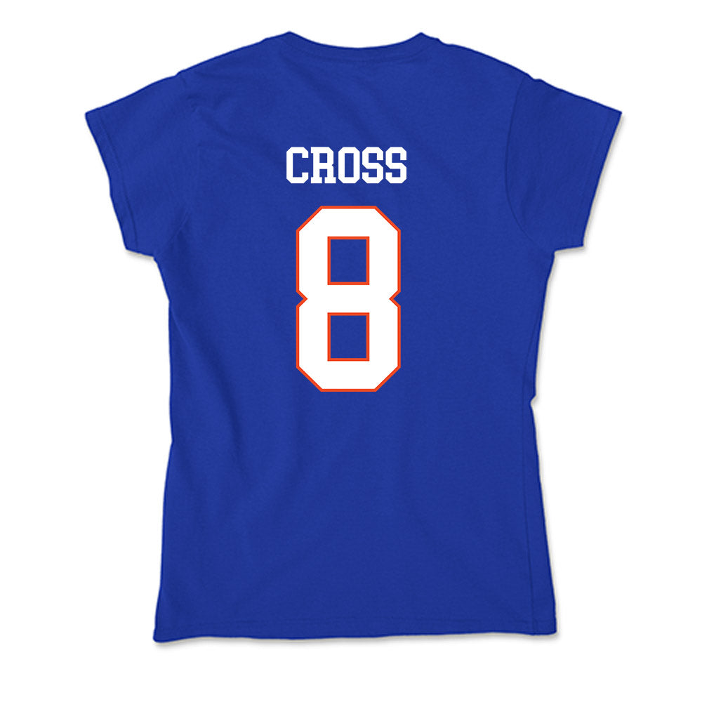 Boise State - NCAA Women's Soccer : Carly Cross - Soft Style Women’s T-Shirt-1
