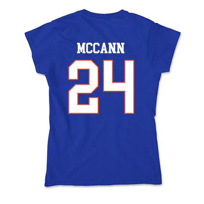 Boise State - NCAA Beach Volleyball : Summer McCann - Soft Style Women’s T-Shirt-1