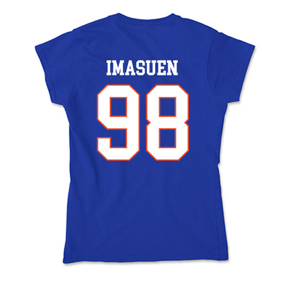 Boise State - NCAA Football : Bethel Imasuen - Soft Style Women’s T-Shirt-1