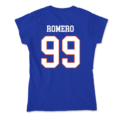 Boise State - NCAA Softball : Sophia Romero - Soft Style Women’s T-Shirt-1