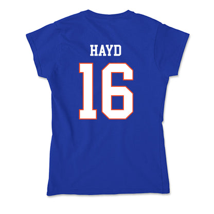Boise State - NCAA Beach Volleyball : Nora Hayd - Soft Style Women’s T-Shirt-1