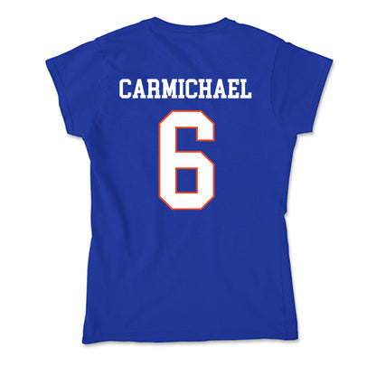 Boise State - NCAA Men's Basketball : Pearson Carmichael - Soft Style Women’s T-Shirt-1
