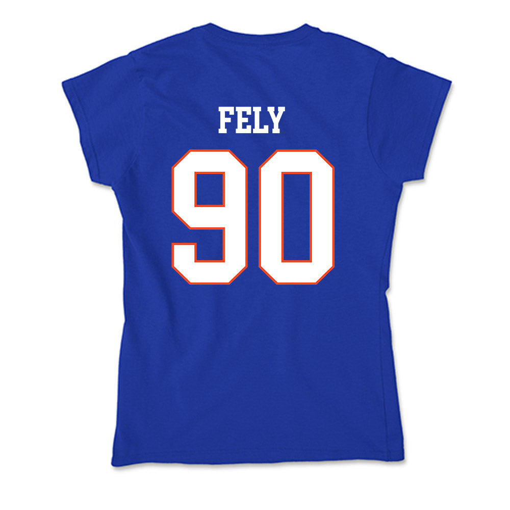 Boise State - NCAA Football : Braxton Fely - Soft Style Women’s T-Shirt-1