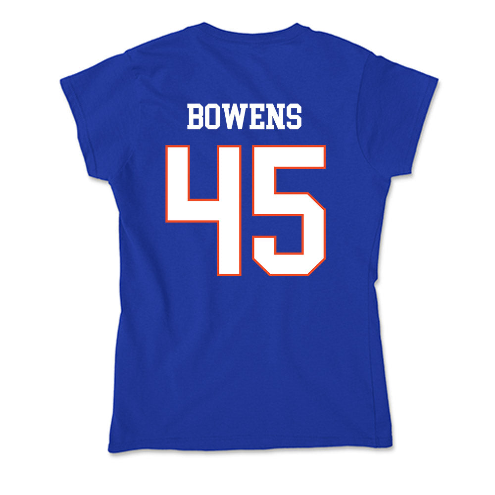 Boise State - NCAA Football : Markell Bowens - Soft Style Women’s T-Shirt-1