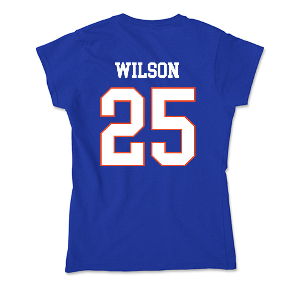 Boise State - NCAA Women's Soccer : Campbell Wilson - Soft Style Women’s T-Shirt-1