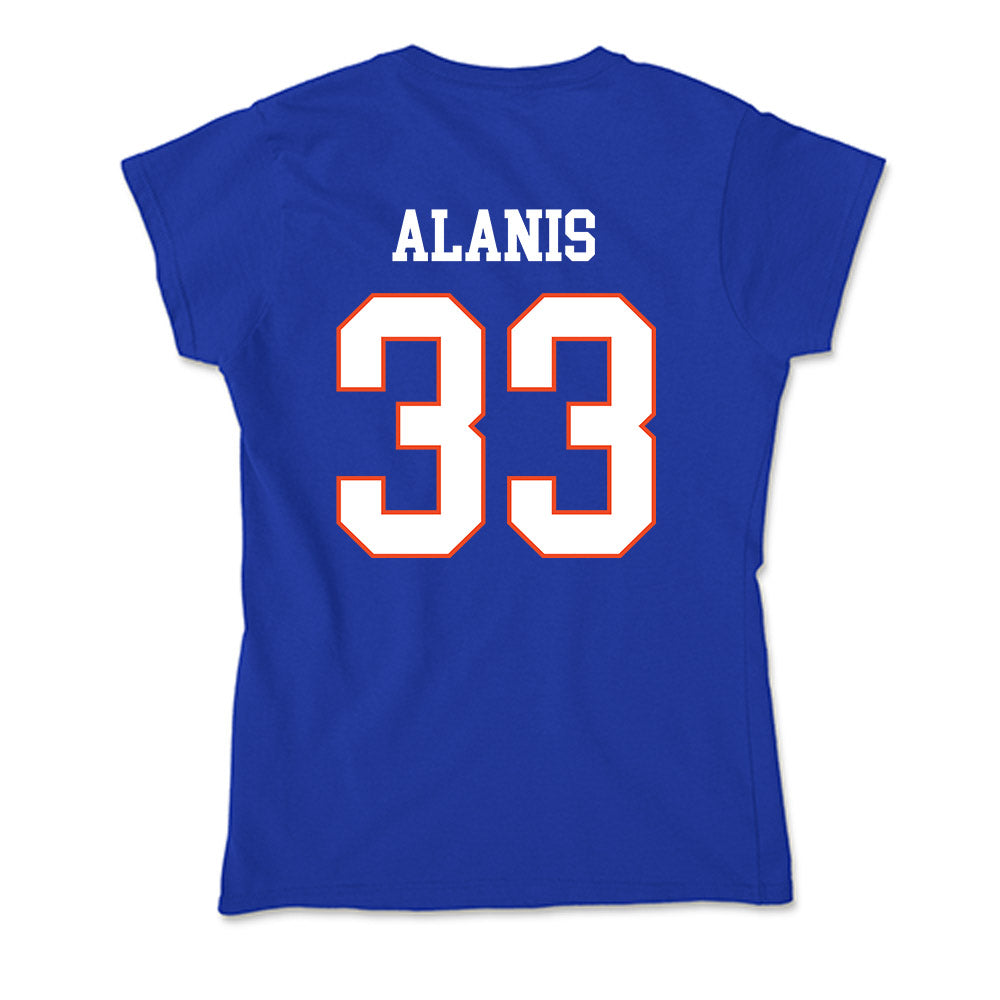 Boise State - NCAA Football : Josiah Alanis - Soft Style Women’s T-Shirt-1