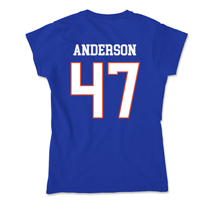 Boise State - NCAA Football : Kaden Anderson - Soft Style Women’s T-Shirt-1
