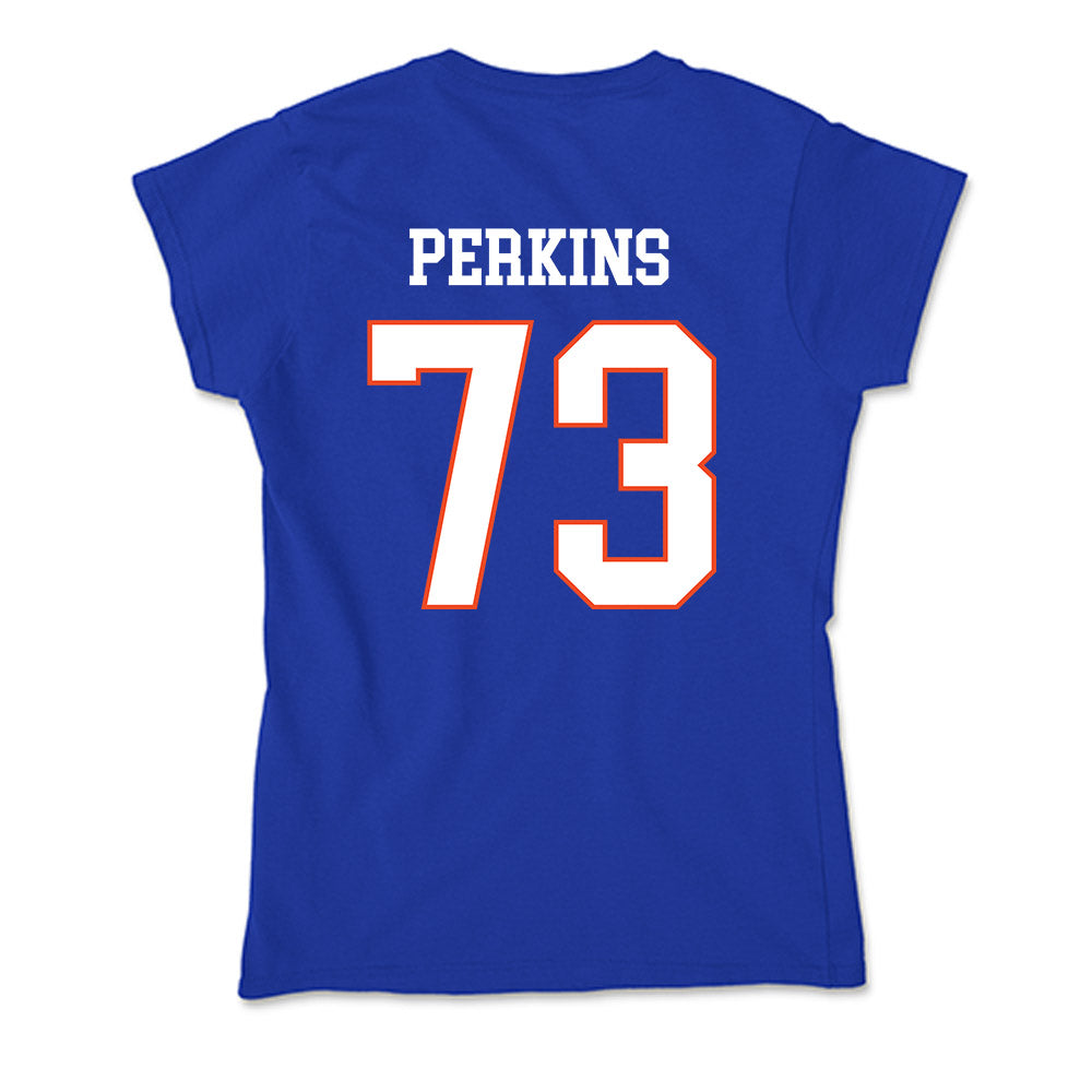 Boise State - NCAA Football : Parker Perkins - Soft Style Women’s T-Shirt-1