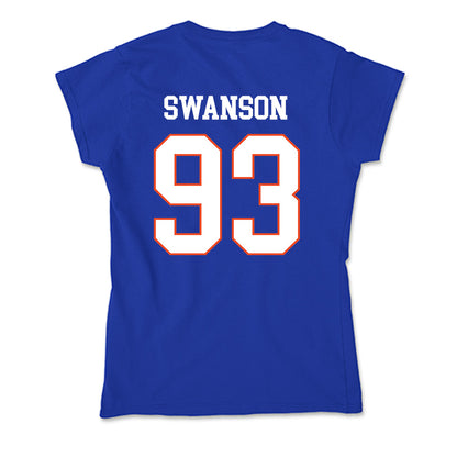 Boise State - NCAA Football : Ryder Swanson - Soft Style Women’s T-Shirt-1