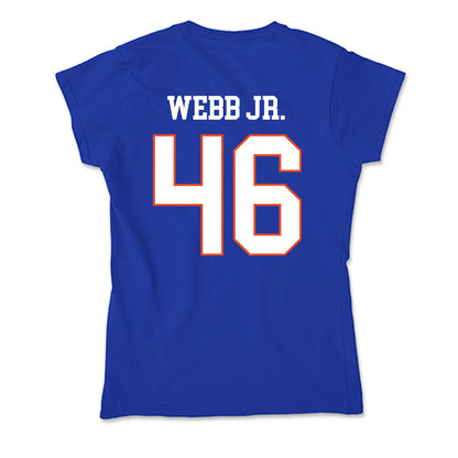 Boise State - NCAA Football : Corey Webb Jr. - Soft Style Women’s T-Shirt-1