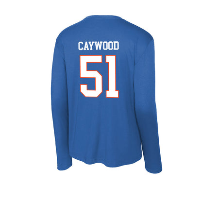 Boise State - NCAA Football : Roman Caywood - Activewear Long Sleeve T-Shirt-1