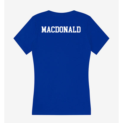 Boise State - NCAA Beach Volleyball : Kate MacDonald - Women's V-Neck T-Shirt-1
