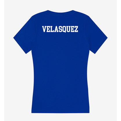 Boise State - NCAA Men's Track & Field : Coco Velasquez - Women's V-Neck T-Shirt-1