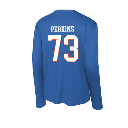 Boise State - NCAA Football : Parker Perkins - Activewear Long Sleeve T-Shirt-1