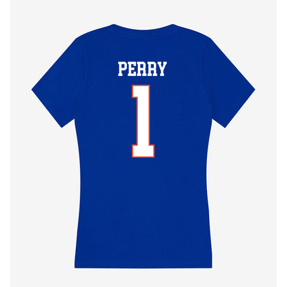 Boise State - NCAA Women's Soccer : Jordan Perry - Women's V-Neck T-Shirt-1