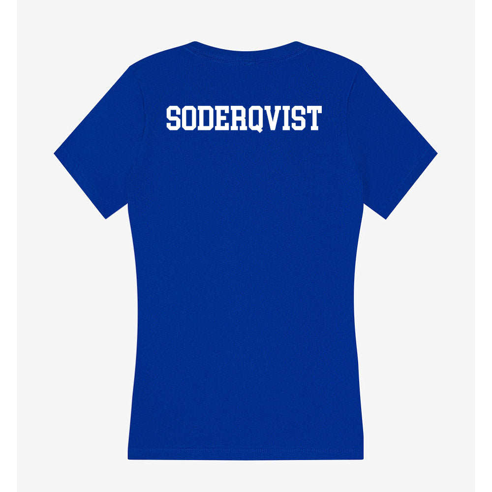 Boise State - NCAA Men's Tennis : Filip Soderqvist - Women's V-Neck T-Shirt-1