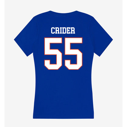 Boise State - NCAA Softball : Jorja Crider - Women's V-Neck T-Shirt-1