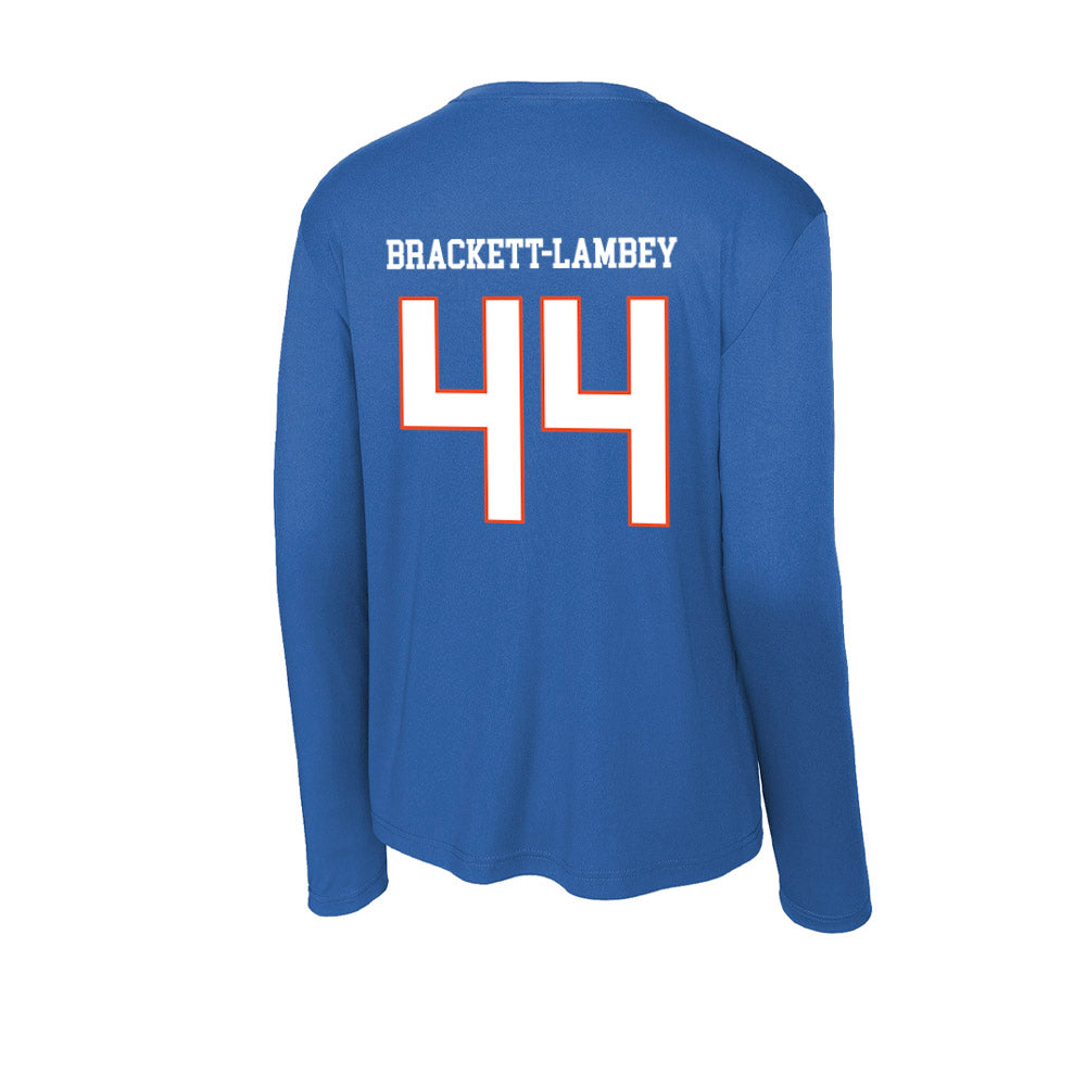 Boise State - NCAA Football : Syncere Brackett-Lambey - Activewear Long Sleeve T-Shirt-1