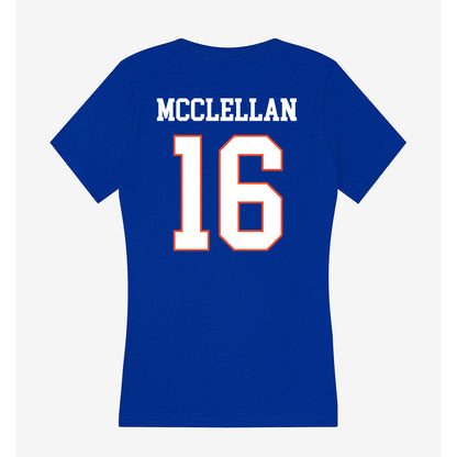 Boise State - NCAA Women's Soccer : Sierra McClellan - Women's V-Neck T-Shirt-1