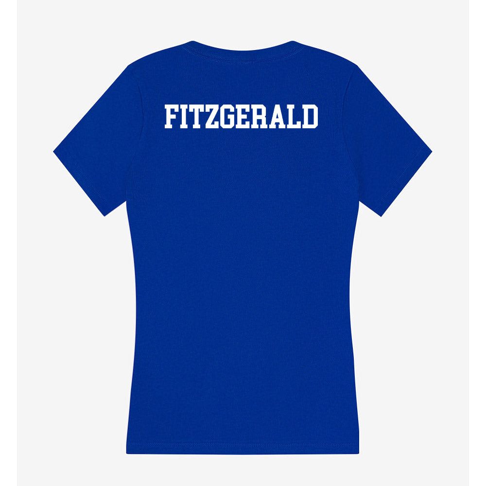 Boise State - NCAA Men's Track & Field : Angus Fitzgerald - Women's V-Neck T-Shirt-1