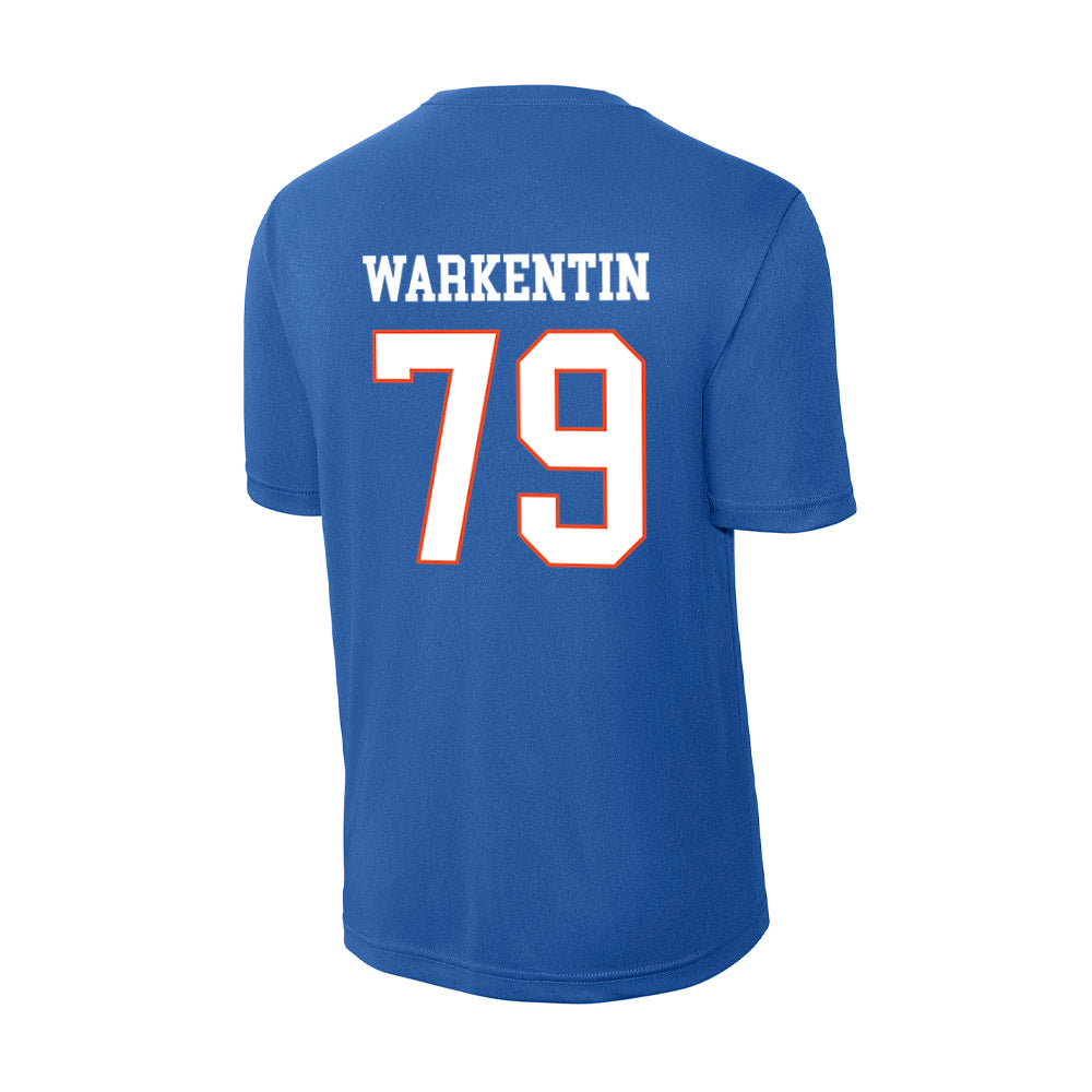 Boise State - NCAA Football : Connor Warkentin - Activewear T-Shirt-1