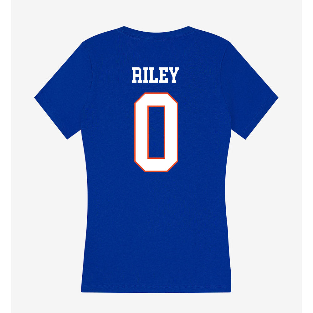 Boise State - NCAA Football : Dylan Riley - Women's V-Neck T-Shirt-1