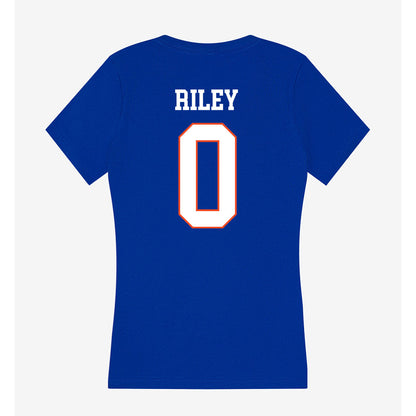 Boise State - NCAA Football : Dylan Riley - Women's V-Neck T-Shirt-1
