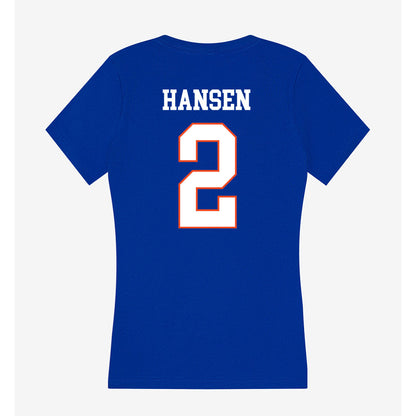 Boise State - NCAA Women's Volleyball : Amelia Hansen - Women's V-Neck T-Shirt-1