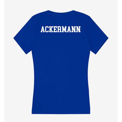 Boise State - NCAA Women's Track & Field : Hanna Ackermann - Women's V-Neck T-Shirt-1