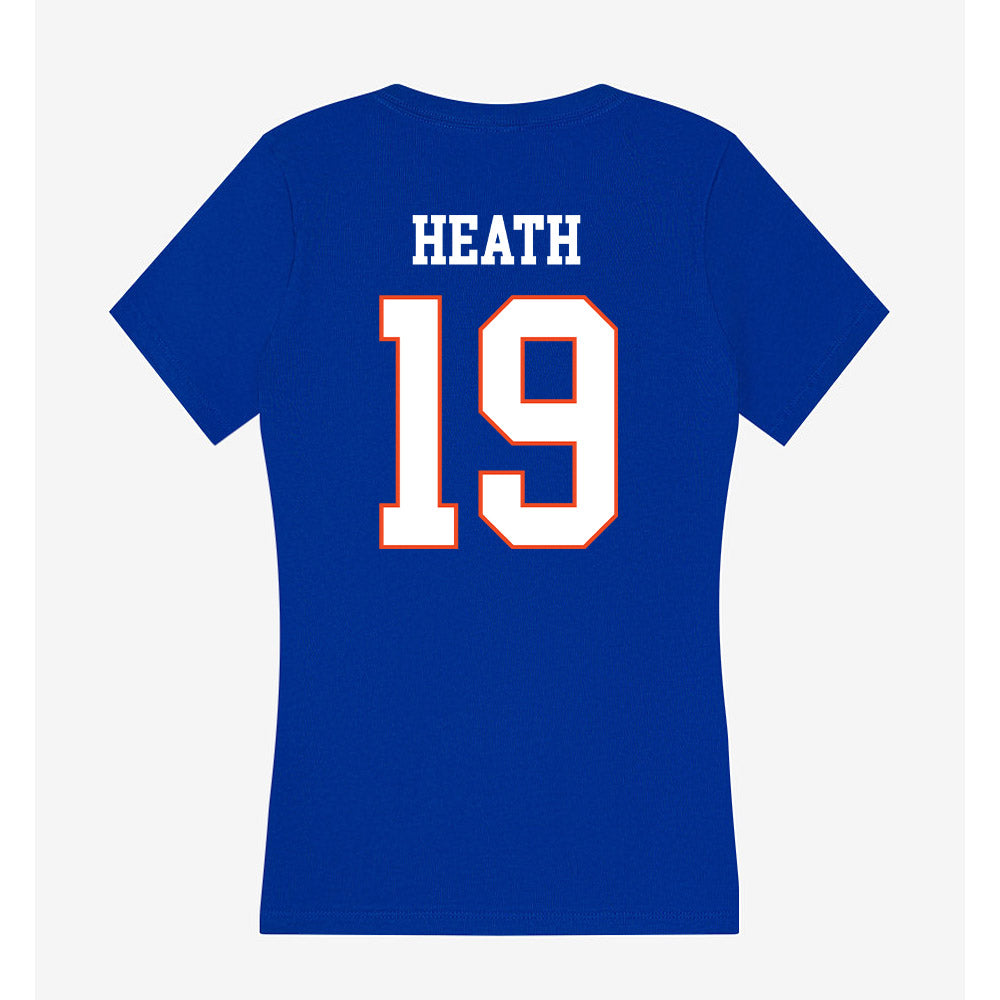 Boise State - NCAA Women's Volleyball : Hallee Heath - Women's V-Neck T-Shirt-1