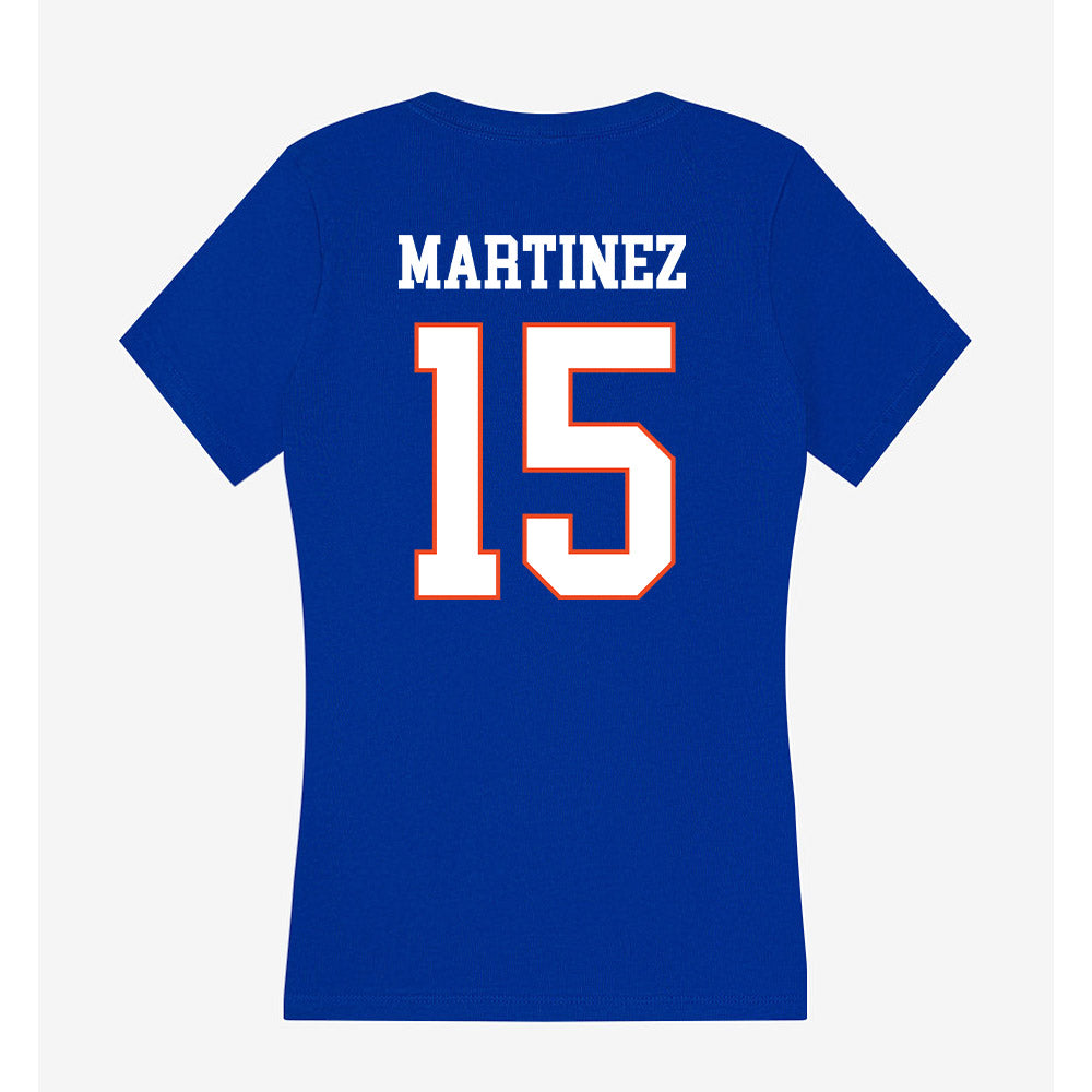 Boise State - NCAA Football : Zeke Martinez - Women's V-Neck T-Shirt-1