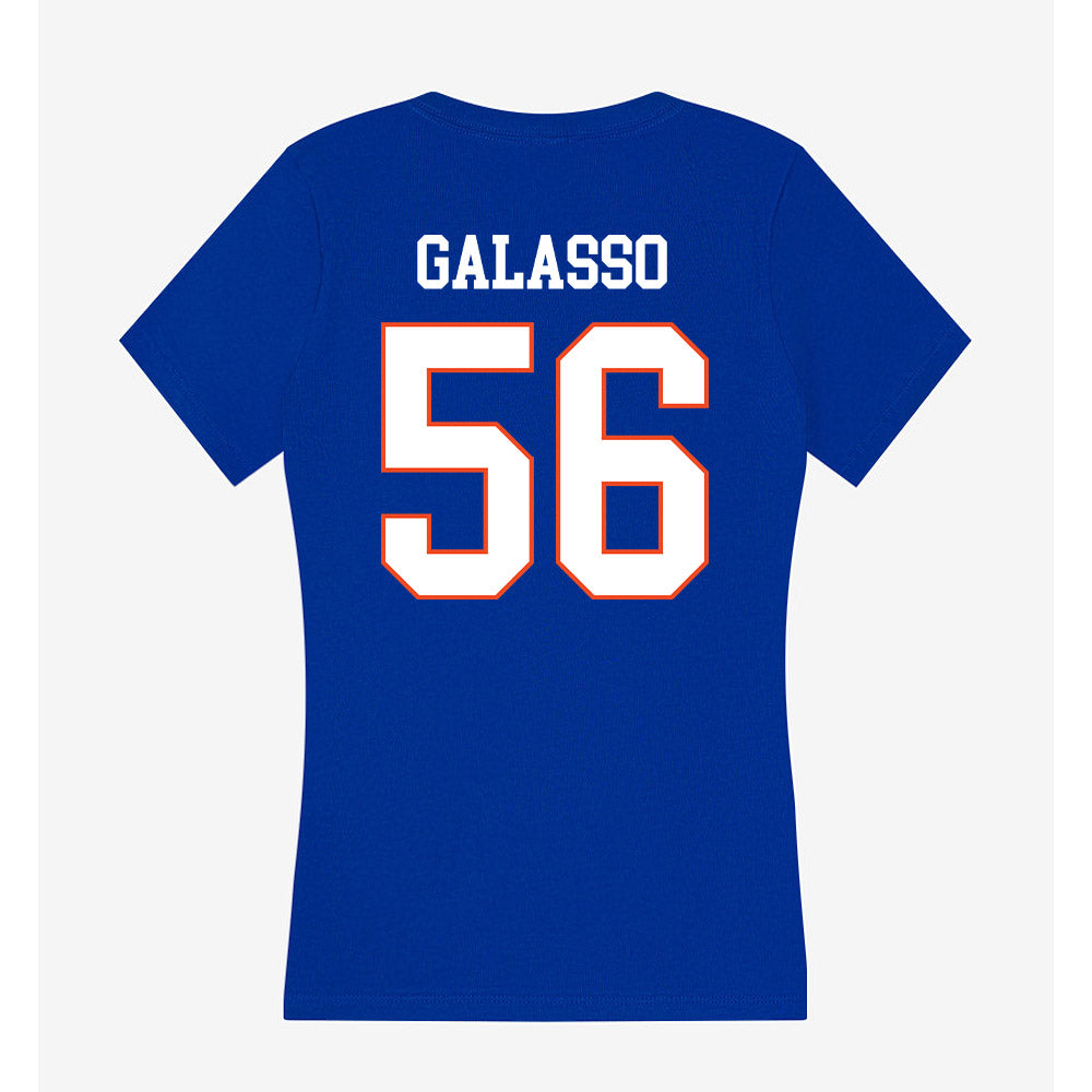 Boise State - NCAA Softball : Kaitlyn Galasso - Women's V-Neck T-Shirt-1
