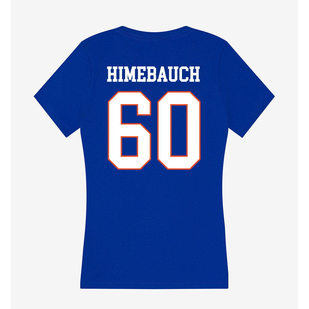 Boise State - NCAA Football : Tyler Himebauch - Women's V-Neck T-Shirt-1