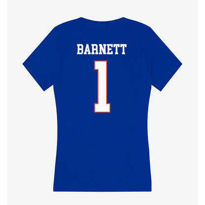 Boise State - NCAA Beach Volleyball : Susannah Barnett - Women's V-Neck T-Shirt-1