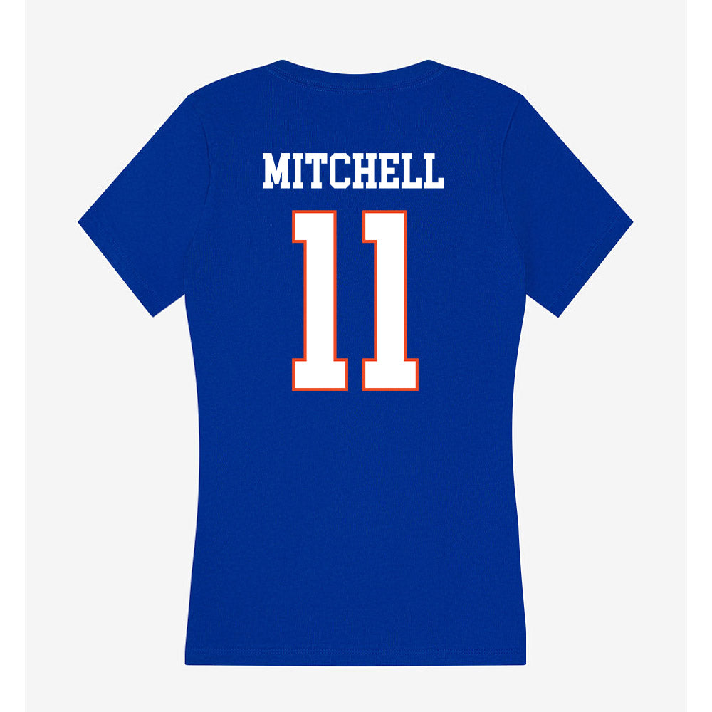 Boise State - NCAA Women's Volleyball : Breanna Mitchell - Women's V-Neck T-Shirt-1