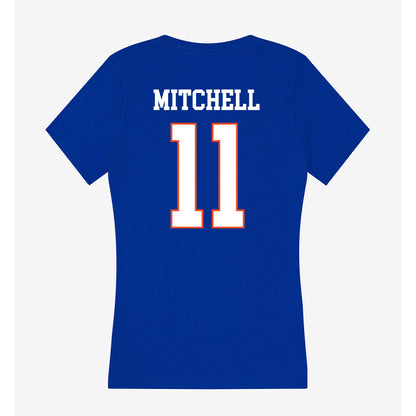 Boise State - NCAA Women's Volleyball : Breanna Mitchell - Women's V-Neck T-Shirt-1
